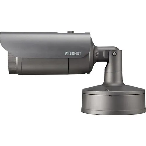 Hanwha XNO-8082R Wisenet X-Series 6MP IR Bullet Camera, 2.8-8.4mm Varifocal Lens