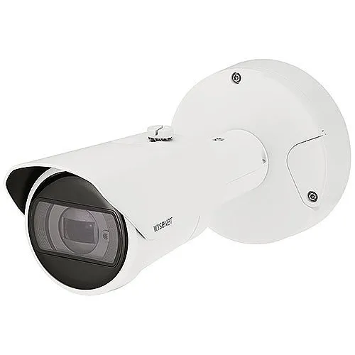 Hanwha XNO-C9083R X Series 8MP IR Bullet Camera, 4.4-9.3mm Motorized Varifocal Lens
