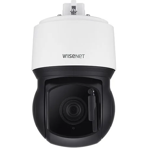 Hanwha XNP-6400R X-Series 2MP IR PTZ Dome Camera, 40x Optical Zoom Lens, Black/Signal White