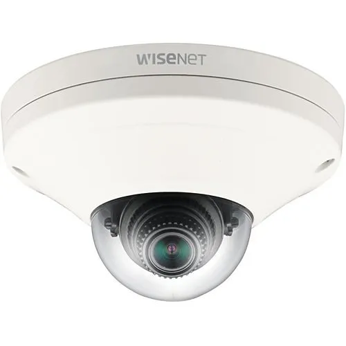 Hanwha XNV-6011 X-Series 2MP Outdoor Vandal Dome Camera, 2.8mm Fixed Lens, Ivory