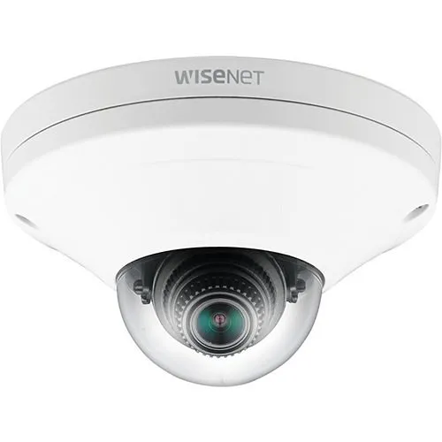 Hanwha XNV-6011W X-Series 2MP Outdoor Vandal Dome Camera, 2.8mm Fixed Lens, White
