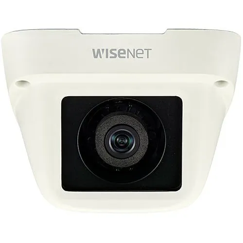 Hanwha XNV-6013M X-Series 2MP Mobile Outdoor Vandal Dome Camera, 2.8mm Fixed Lens, Ivory