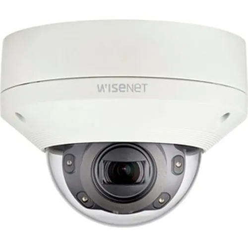 Hanwha XNV-6080R WiseNet X-Series 2MP IR Outdoor Vandal Dome Camera, 2.8-12mm Varifocal Lens