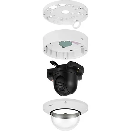 Hanwha XNV-6081R WiseNet X-Series Plus 2MP IR Outdoor Vandal Dome Camera, 2.8-12mm Varifocal Lens