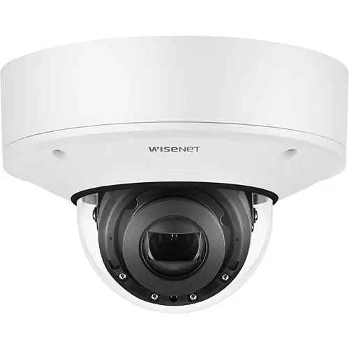Hanwha XNV-6081RE Wisenet X-Series 2MP IR Outdoor Vandal Dome Camera with PoE Extender, 2.8-12mm Varifocal Lens Length