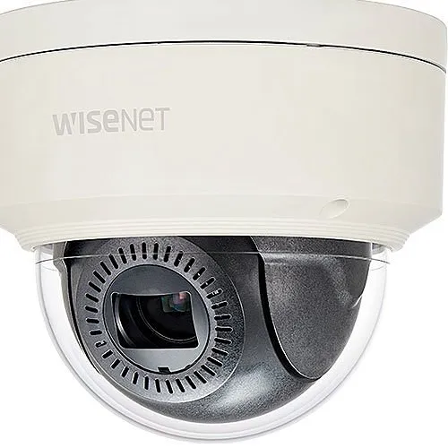 Hanwha XNV-6085 Wisenet X-Series eXtraLUX 2MP Outdoor Vandal Dome Camera, 4.1-16.4mm Varifocal Lens