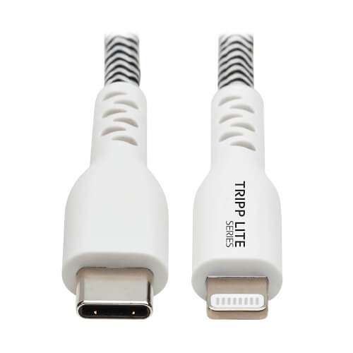 Eaton Tripp Lite M102-003-HD Lightning to USB-C High Definition Cable, 3'