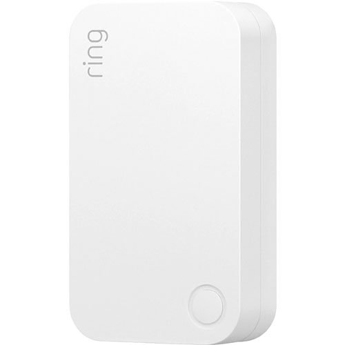 Ring Alarm Range Extender, 2nd Generation, AC Plug-In with Internal Rechargeable Lithium-Ion Battery Backup, Z-Wave, Extends Signal from Alarm Base Station, White (B07ZB2VP4K)