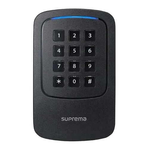 Suprema XPD2-GKDB XPass D2 Outdoor Compact RFID Reader, Gangbox Keypad Design