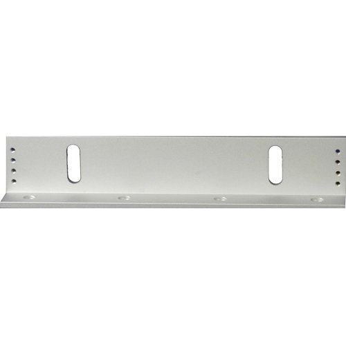 Alarm Controls AM3320 1/4" Fixed Single Bracket for 600 Series, 9-7/8" 1" 1-1/2", Clear Anodized