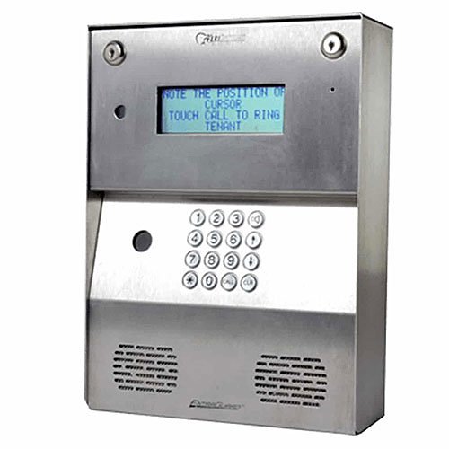 Keri Systems EGS-750HF Entraguard Silver Telephone Entry System, Brushed Stainless Steel