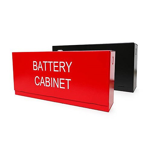 SAE SSU00505 MBC Mini Battery Cabinet, Red