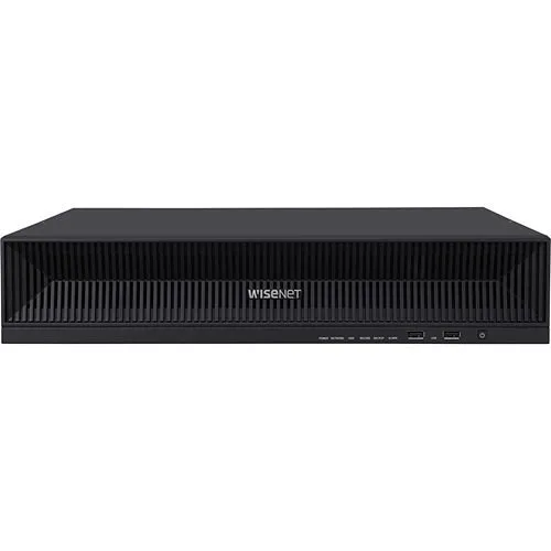 Hanwha XRN-1620SB1 Wisenet X-Series 4K 16-Channel NVR with PoE Switch and AI Search, 140Mbps, HDD Not Included