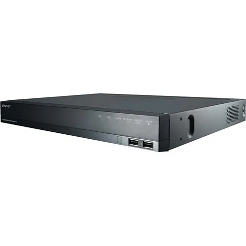 Hanwha XRN-820S X-Series 4K 8-Channel H.265 NVR, 100Mbps, 2TB HDD, Black (Replaces XRN-810S)