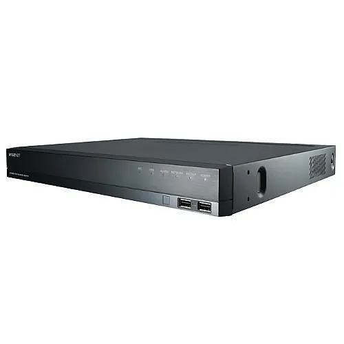 Hanwha XRN-820S-6TB NVR, 8-Channels 8K NVR, Intel Based, 6TB Raw, 8-PoE