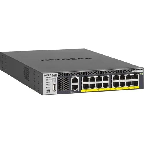 Netgear XSM4316PA M4300-16X 16x10G Stackable Managed Switch with 16x10GBASE-T (299W PSU)