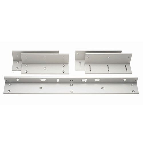 Alarm Controls AM3375 Bracket for 600 Series Double Magnetic Lock, Clear Anodized