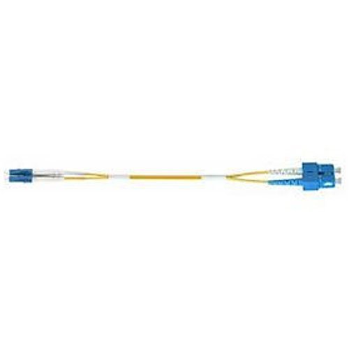 Lynn Electronics LCSCDUPSM-2M Fiber Optic Cable Connector, FOA SC-LC SM Duplex 002M