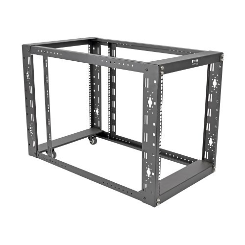 Eaton Tripp Lite SR12UBEXPNDKD SmartRack Standard-Depth Open Frame Rack, 36" (91cm), 1000lb (453.6kg), 4-Post, 12U