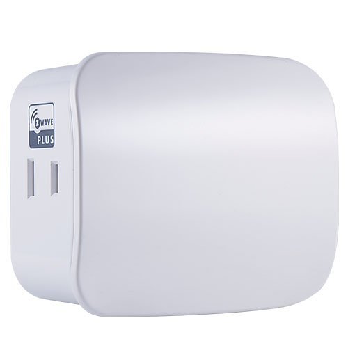 Honeywell Home Z5SWPID Z-Wave Plus Plug-In Switch/Dual Outlet, White