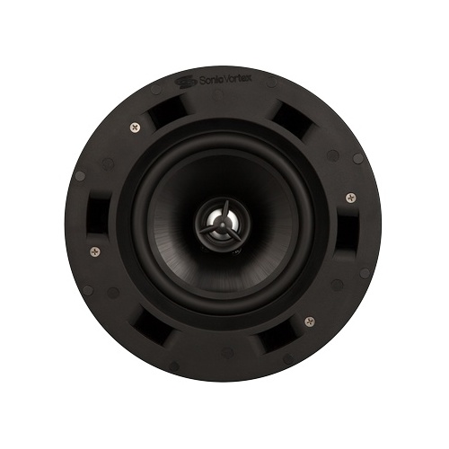 Beale Street TIC651 6.5" Ribbed Injected Polypropylene Woofer, In-Ceiling 2-way Speaker Powered by Sonic Vortex
