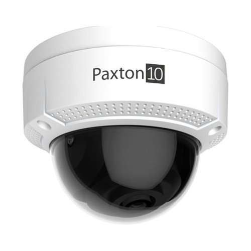 Paxton 010-102-US CORE Series 4MP WDR Mini Dome Camera, 2.8mm Fixed Lens, White