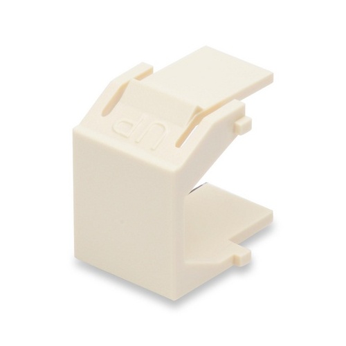 Belden AX102262 KeyConnect Blank Module Insert, 50-Pack, White