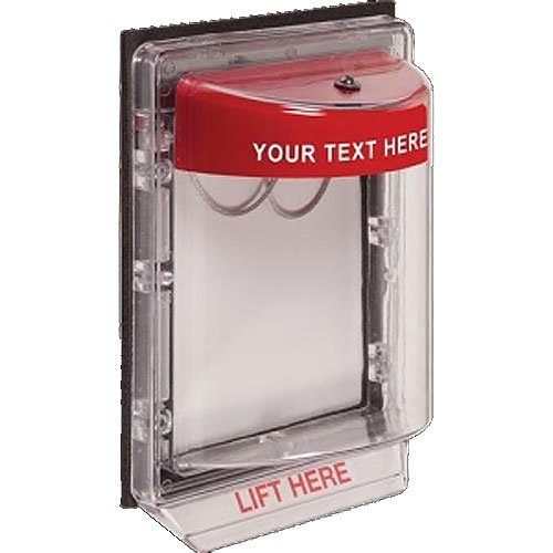 STI 1150CR Stopper II with Horn Flush Mount, Indoor/Outdoor Rated, Custom Label