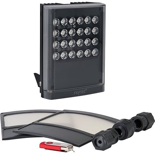 Raytec VAR2-IPPOE-I8-1 Long Range Infra-Red Network Illuminator, Black
