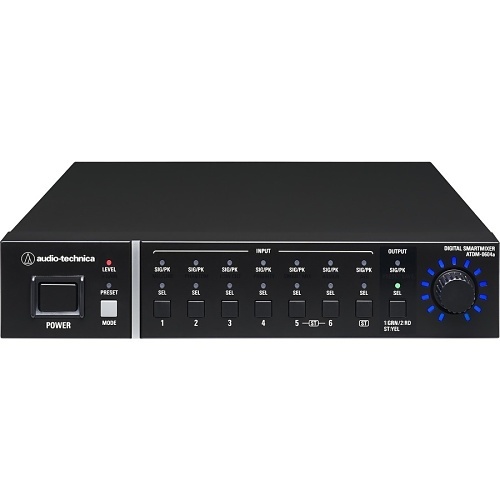 Audio-Technica ATDM-0604A 6- Channel Digital Smart Mixer