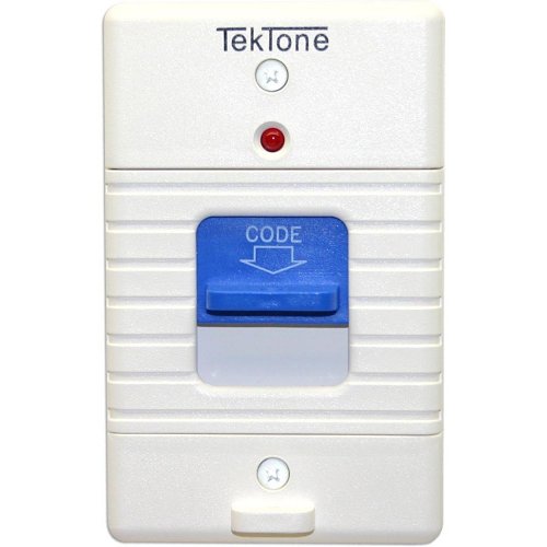 TekTone SF156B Nurse Call Systems Code Station, Flame Retardant, Plug-in Wiring Pigtail, 4.8"H 3.2"W 1.2"D