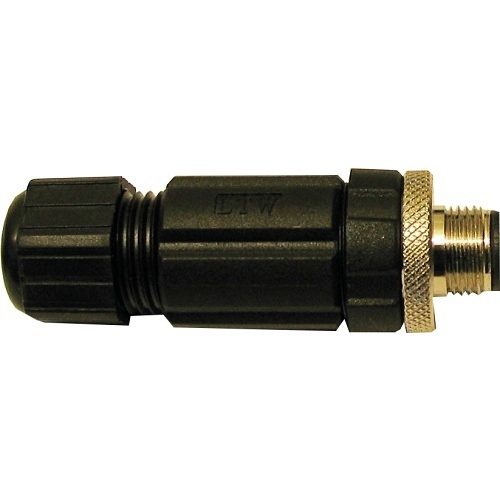 AXIS 5502-131 Male D-Coded M12 4p Connector, IP67-rated, 10-Pack