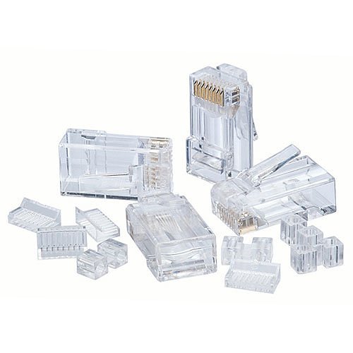 IDEAL 85-366 CAT6 RJ-45 8P8C Modular Plugs, 25-Pack