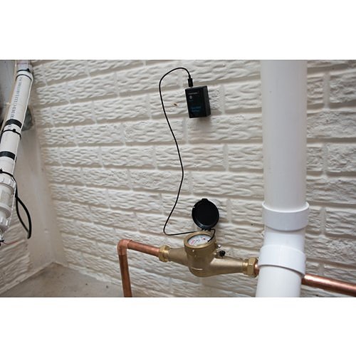 FortrezZ FMI-NLC-075-R10P 3/4" Z-Wave LF Brass Flow Meter