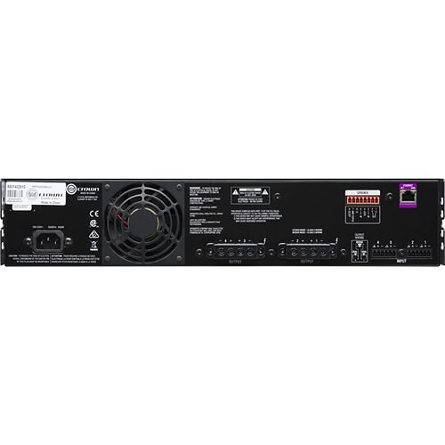 Crown CDi 4|600 DriveCore 4-Channel 600W at 4/8 Ohm Analog Power Amplifier, 70/100V