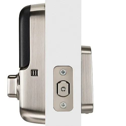 Yale YRD256-ZW2-619 Assure Lock SL Key Free Touchscreen Deadbolt with Z-Wave Plus, Satin Nickel