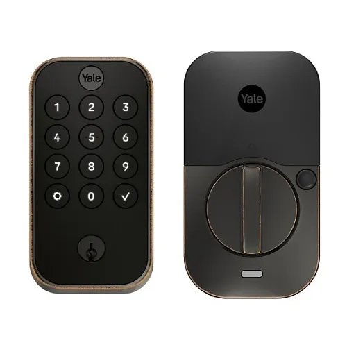 Yale YRD614-BLE-0BP Pro 2 Keypad with Bluetooth, Push Button, Oil Rubbed Bronze