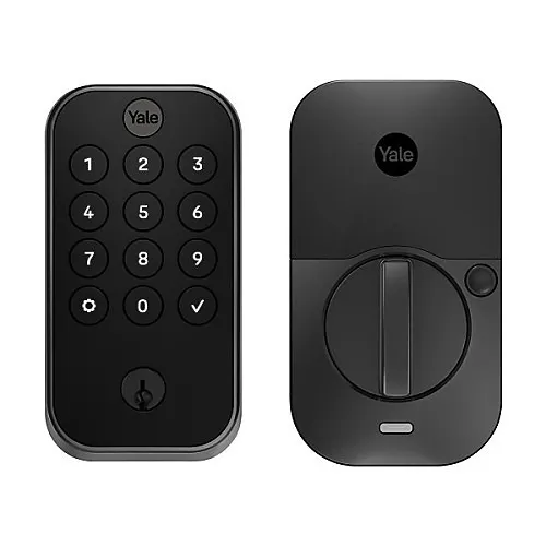 Yale YRD614-ZW2-BSP Pro 2 Keypad with Z-Wave, Black Suede