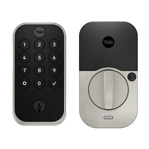 Yale YRD614-ZW3-619 Keypad with Z-Wave, Satin Nickel
