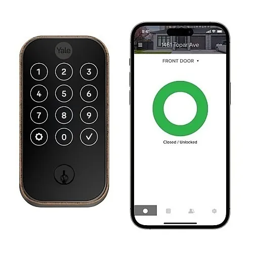 Yale YRD624-CB1-0BP Pro 2 Touchscreen with Wi-Fi + Connect Bridge, Oil Rubbed Bronze