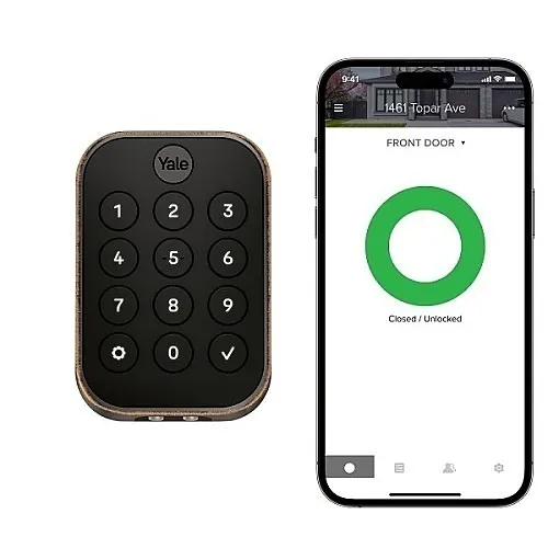 Yale YRD624-WF1-0BP Pro 2 Touchscreen with WiFi, Oil Rubbed Bronze