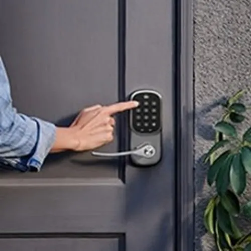 Yale YRL216-NR-0BP Assure Lever Push Button Keypad Lever Lock, Standalone, Oil Rubbed Bronze