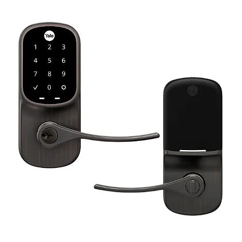 ACCENTRA YRL226-WF1-0BP Lever Touchscreen with WiFi, Oil Rubbed Bronze