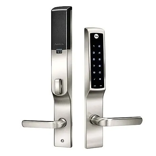Yale YRM276-ZW2 Assure Lock for Andersen Patio Doors with Z-Wave Plus, Satin Nickel