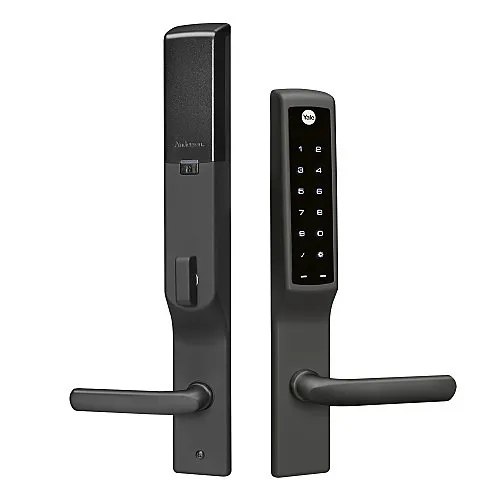 Yale YRM276-ZW2-BLK Assure Lock for Andersen Patio Doors with Z-Wave Plus, Black