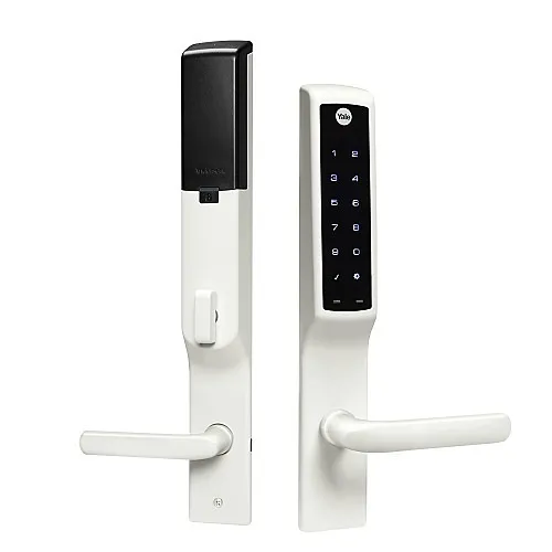 Yale YRM276-ZW2-WHT Assure Lock for Andersen Patio Doors with Z-Wave Plus, White