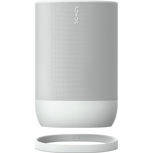 Sonos Move Portable Wi-Fi and Bluetooth Speaker, White (MOVE1US1)