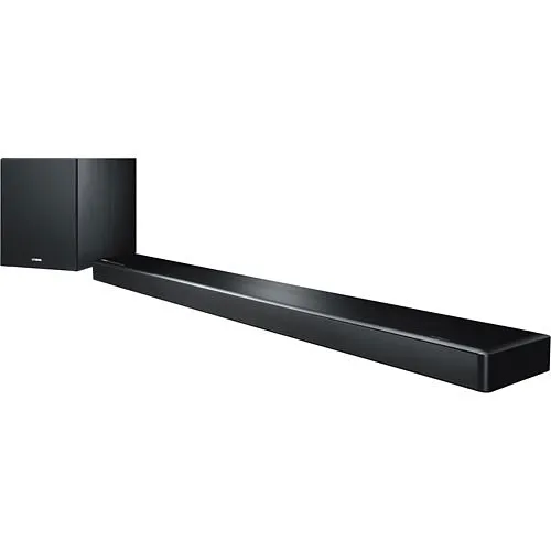 Yamaha YSP-2700 MusicCAST Sound Bar with Wireless Subwoofer, Black