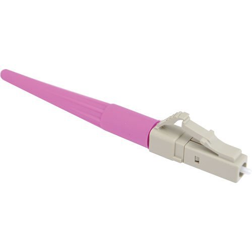 Ortronics 205KNF9GA-50E 900 Micrometers Fiber Optic Cable, SOC Connector, LC Connector, OM4, Magenta