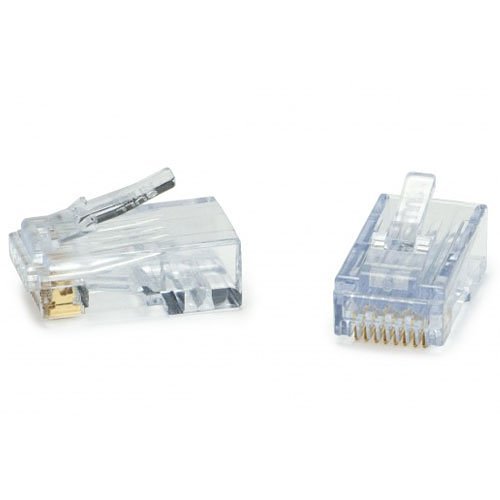 Platinum Tools 202044J EZEX44 RJ45 CAT6 Connector, 100-Pack